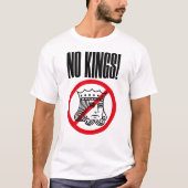 NO KINGS - Trump Repeat - Tシャツ (正面)