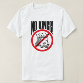 NO KINGS - Trump Repeat - Tシャツ