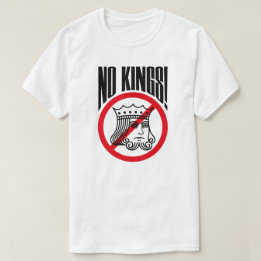 NO KINGS - Trump Repeat - Tシャツ