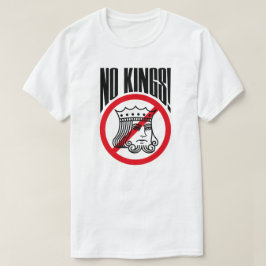 NO KINGS - Trump Repeat - Tシャツ