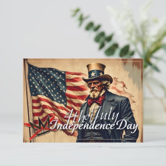 No Kings Uncle Sam Independence Day Art (スタンド正面)