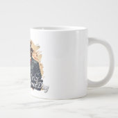 No Kings Uncle Sam Independence Day Art ジャンボコーヒーマグカップ (右)