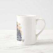 No Kings Uncle Sam Independence Day Art ボーンチャイナマグカップ (右)