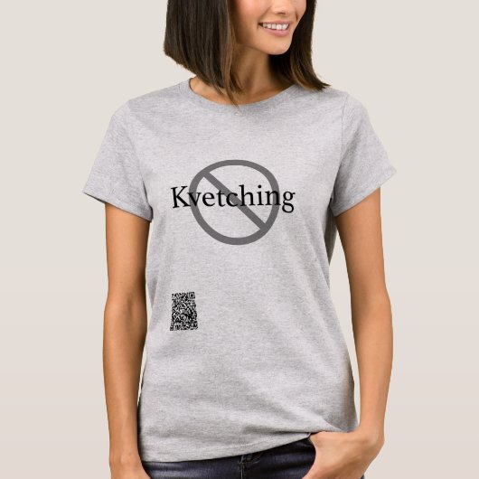 No Kveching Tシャツ (正面)