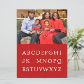 "No L"フラットクリスマスカード シーズンカード (スタンド正面)