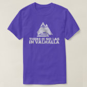 No Lag In Valhalla Tシャツ (デザイン正面)