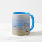 No Lifeguard on Duty Two-Tone Mug マグカップ (正面右)