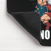 No Lift No Gift Santa Claus Christmas Gym Bodybuil マウスパッド (コーナー)
