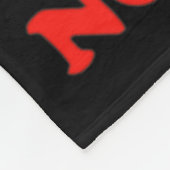 No Lifts No Arnold Schwarzenegger Christma  フリースブランケット (角)