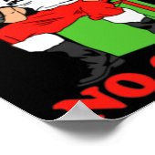 No Lifts No Arnold Schwarzenegger Christma  ポスター (角)