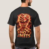 NO LIMITS ゴールドTシャツ Tシャツ (裏面)
