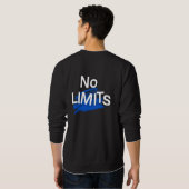 no limits  スウェットシャツ (裏面フル)