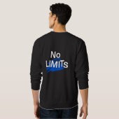 no limits  スウェットシャツ (裏面フル)