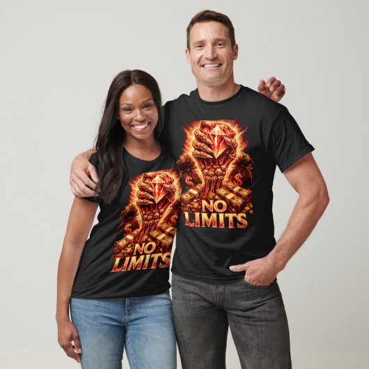 NO LIMITS Gold T-Shirt Tシャツ (ユニセックス)
