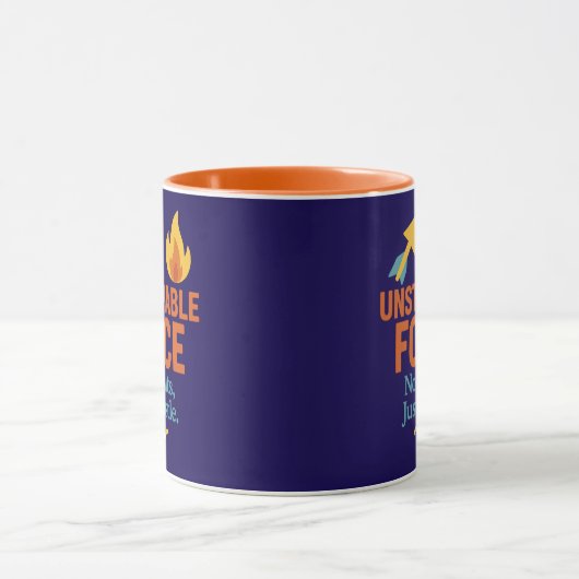 No Limits, Just Hustle | Motivational Combo Mug マグカップ (中央)