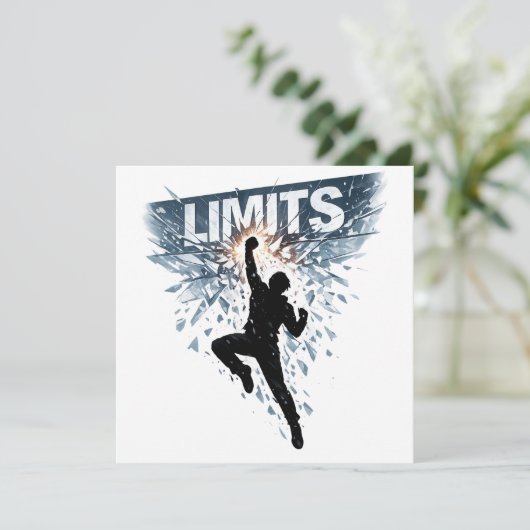 No Limits Motivation Design  招待状 (スタンド正面)
