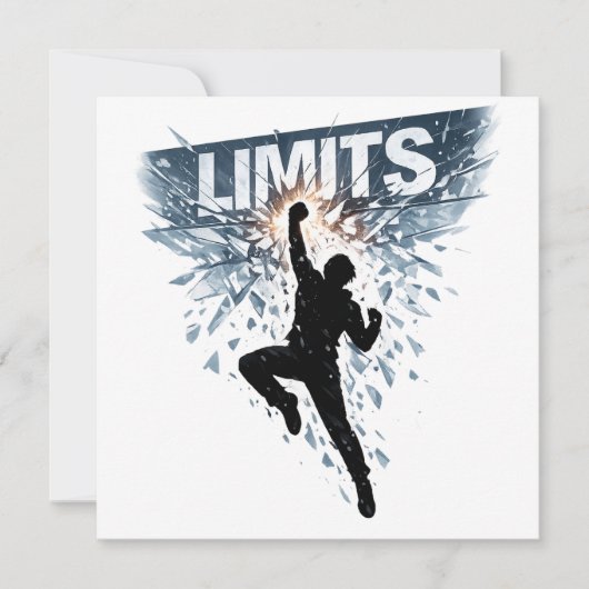No Limits Motivation Design  招待状 (正面)