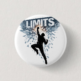 No Limits Motivation Design  缶バッジ