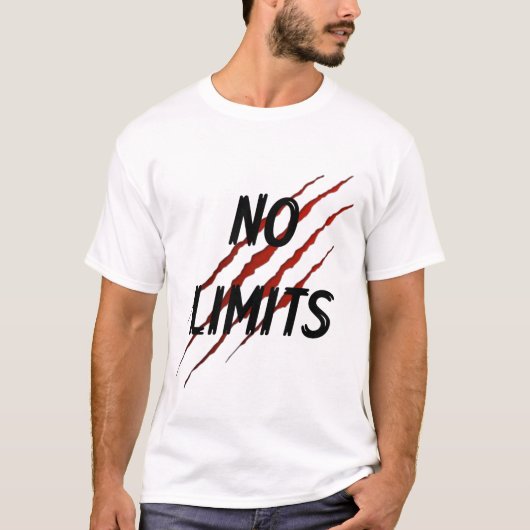 No Limits Tiger Claw Graphic T-Shirt – Bold Motiva Tシャツ (正面)