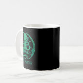 No Lives Cthulhuステッカー コーヒーマグカップ (正面左)