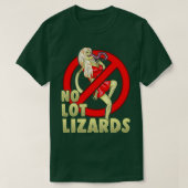 No Lot Lizards夫ギフト妻トラックおもしろいカー Tシャツ (デザイン正面)