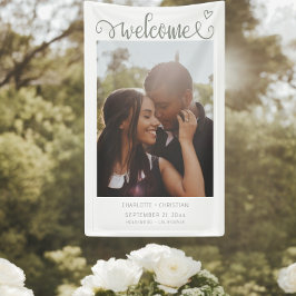 No Love ファンシー Just Welcome結婚's 横断幕