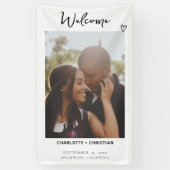 No Love ファンシー Just Welcome結婚's 横断幕 (縦)