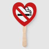 No Love For Smoking Sign ハンドファン (裏面)