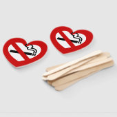 No Love For Smoking Sign ハンドファン (組立なし)