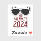 No Malarkey 2024 シール (シート)