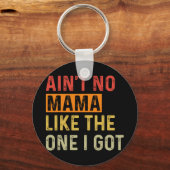 No Mama Like the One Iファミリー得懇親会モ キーホルダー (正面)
