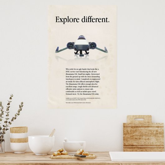 No Mans Sky Explore 違う ポスター (キッチン)