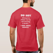 No Masks Friend's Version – メンズベーシックTシャツ Tシャツ (裏面)