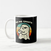 No Me Ghosta Funny Ghost Mexican Halloween Men Wom コーヒーマグカップ (左)
