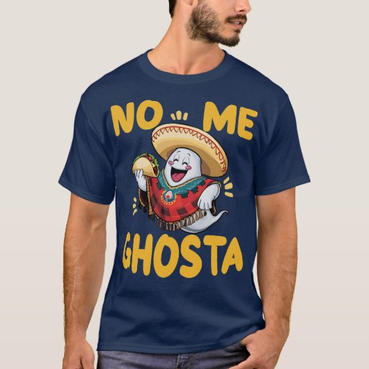no me ghosta halloween tシャツ (正面)