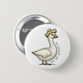 No Me Goose Ta (No Me Gusta)メキシカン 缶バッジ (正面&裏面)