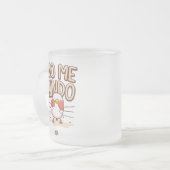 │No me rindo フロストグラスマグカップ (正面左)