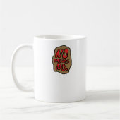 No Means No.ステッカー コーヒーマグカップ (左)