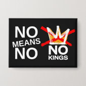 NO means NO 缶バッジ (正面)