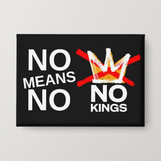 NO means NO  缶バッジ