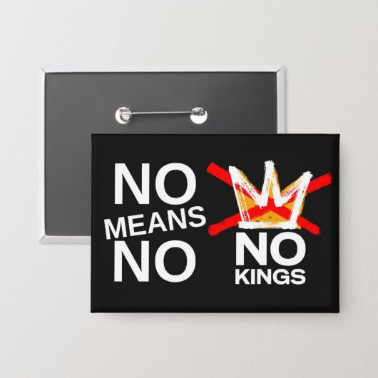 NO means NO 缶バッジ (正面/裏面)