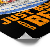 No Milk Or Cookies Just Boats And Beer Christmas I ポスター (角)