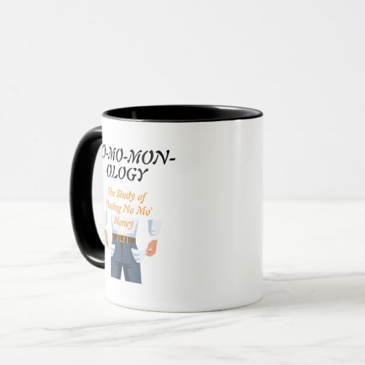 "NO-MO-MON-OLOGY" マグカップ (正面左)