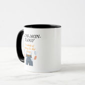 "NO-MO-MON-OLOGY" Mug マグカップ (正面左)