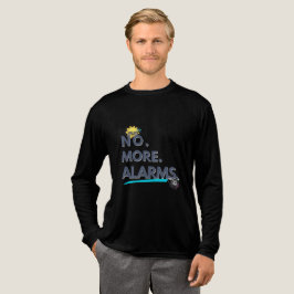 💤 No. More. Alarms. トライブレンドＴシャツ
