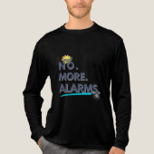 💤 No. More. Alarms. トライブレンドＴシャツ (正面)