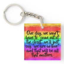 No More Coming Out Of The Closet Pride