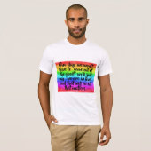 No More Coming Out Of The Closet Pride Tシャツ (正面フル)