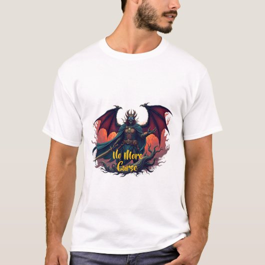 No More Curse Tシャツ (正面)