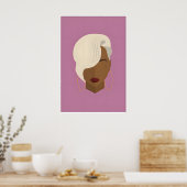 No More Drama Inspired Original Icon Design Print ポスター (キッチン)